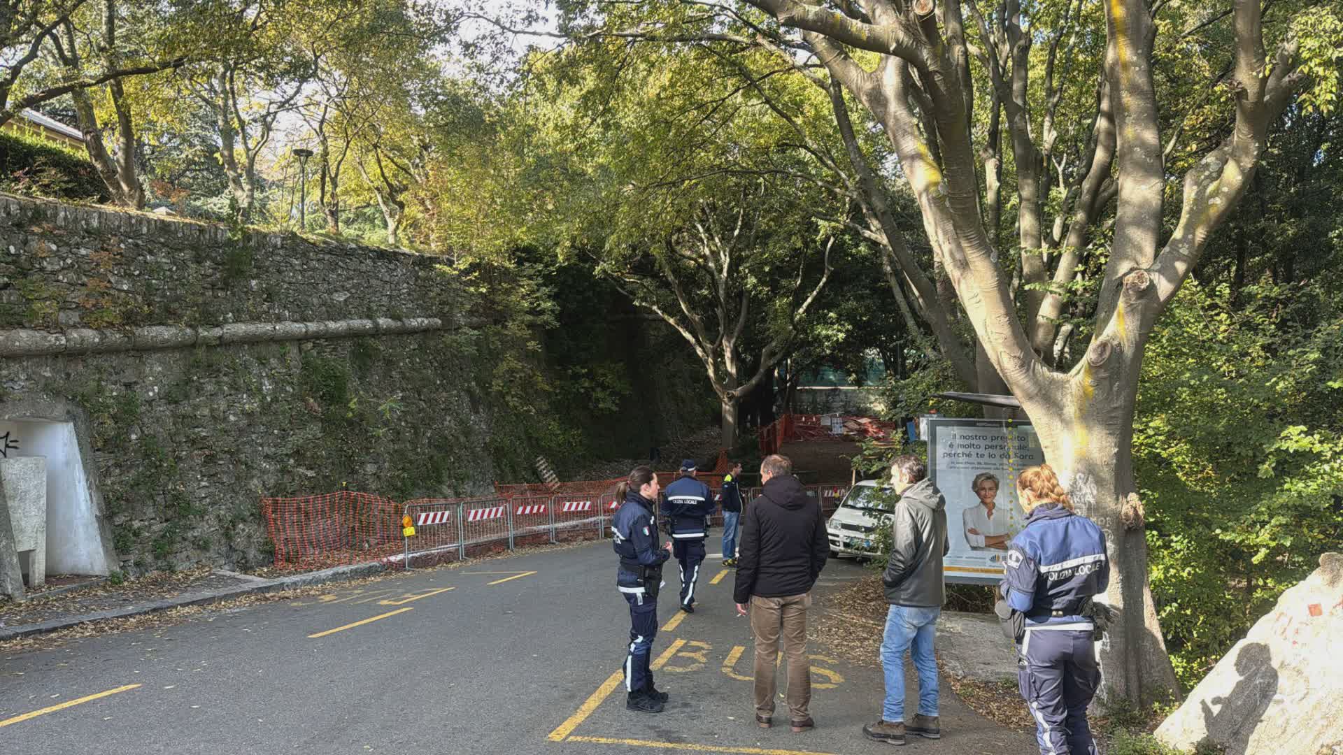 Via Carso, si riavvicina la riapertura del tratto interdetto al traffico