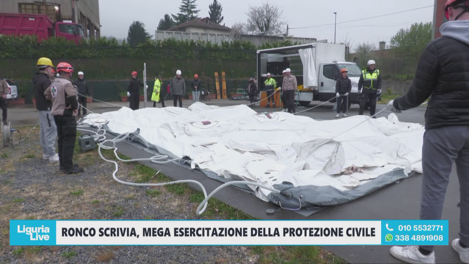 Ronco Scrivia, studenti in campo con la Protezione Civile: esercitazioni e formazione sul soccorso