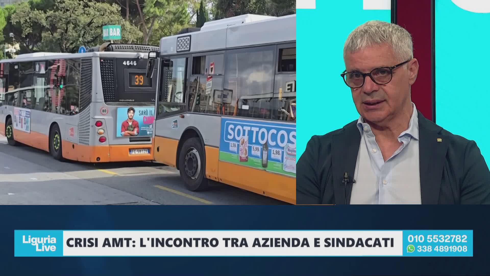 Crisi AMT, Vella (Fit Cisl) a Telenord: “Serve chiarezza sul piano industriale, senza documenti si va al buio”