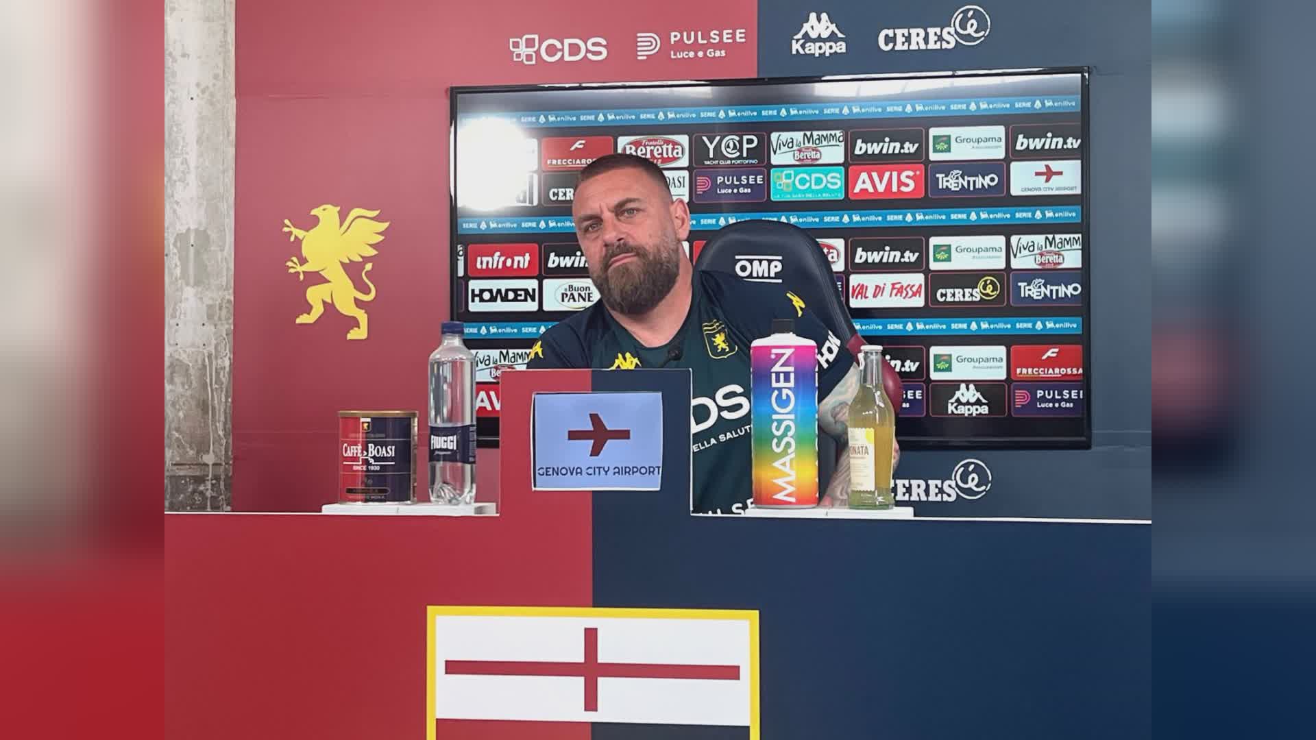 Genoa, De Rossi: "Col Pisa match ball salvezza ma loro sono vivi. Io sto bene qui, su Amorim c'è un progetto"