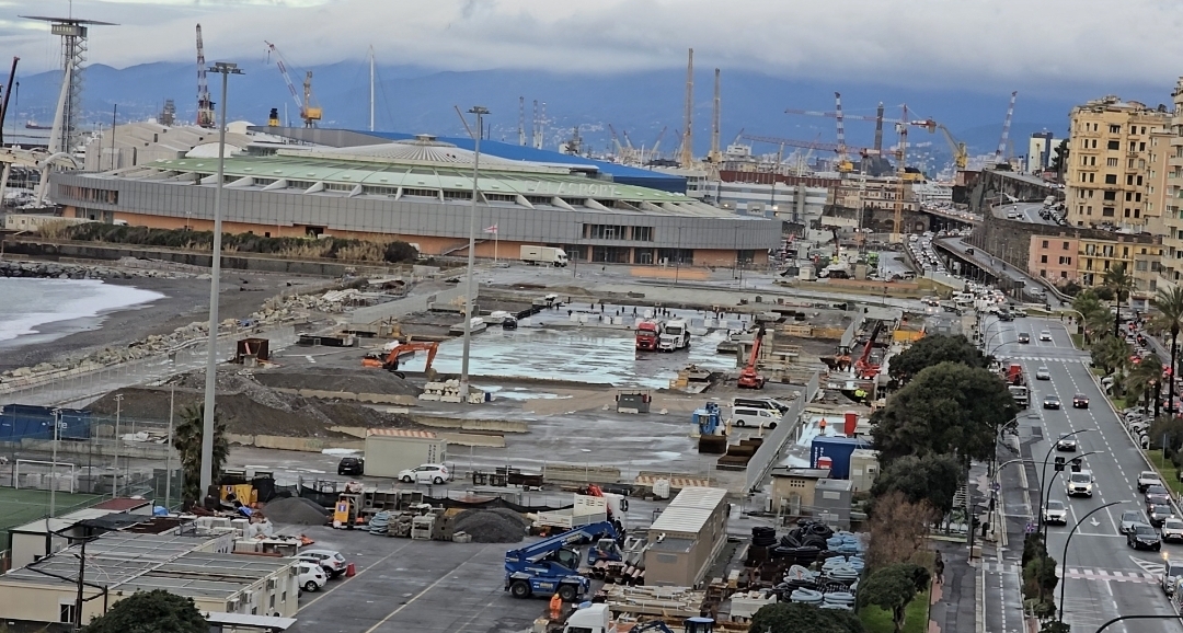 Piazzale Kennedy, Ferrante a TN: "Entro giugno pronto il 75% del parco. Per i parcheggi cerchiamo un soggetto terzo che li gestisca"