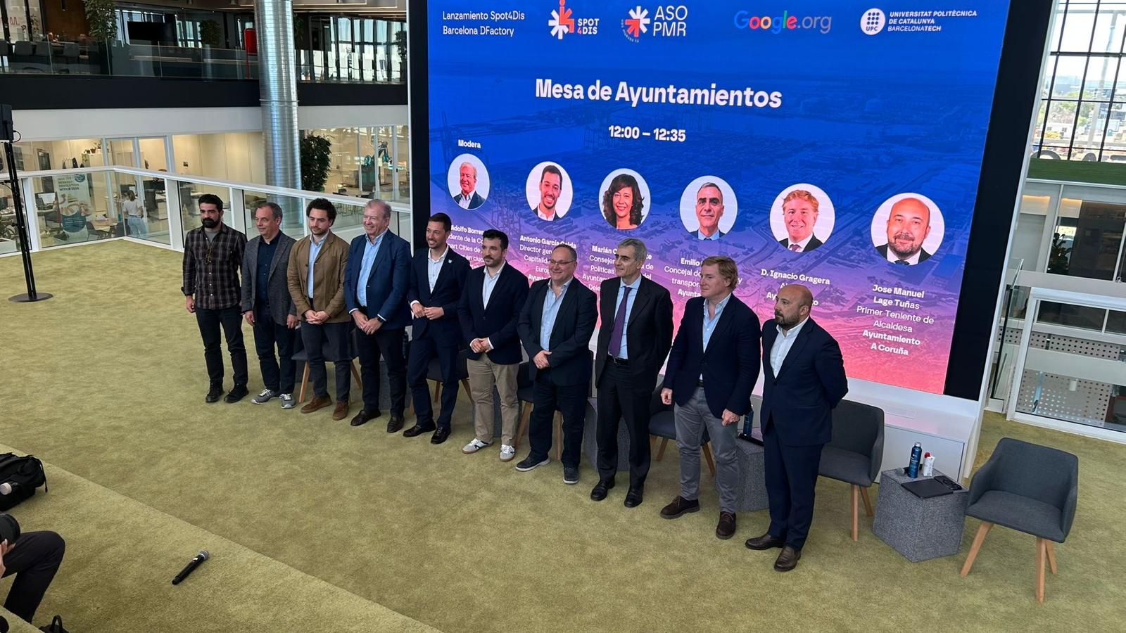 Il Comune di Genova a Barcellona per il lancio del progetto Spot4Dis