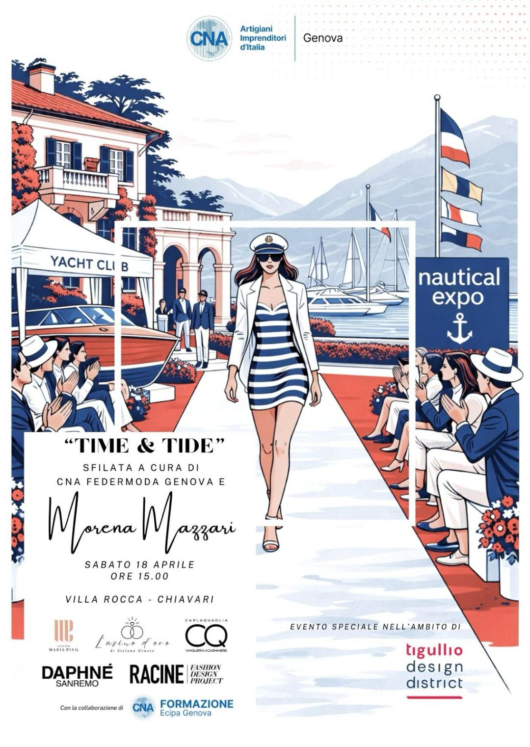 Apre il Tigullio Design District con la sfilata "Time and Tide"