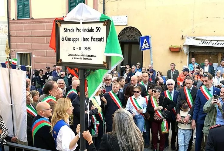 Torriglia, intitolata all'ex assessore Piero Fossati la strada provinciale 59