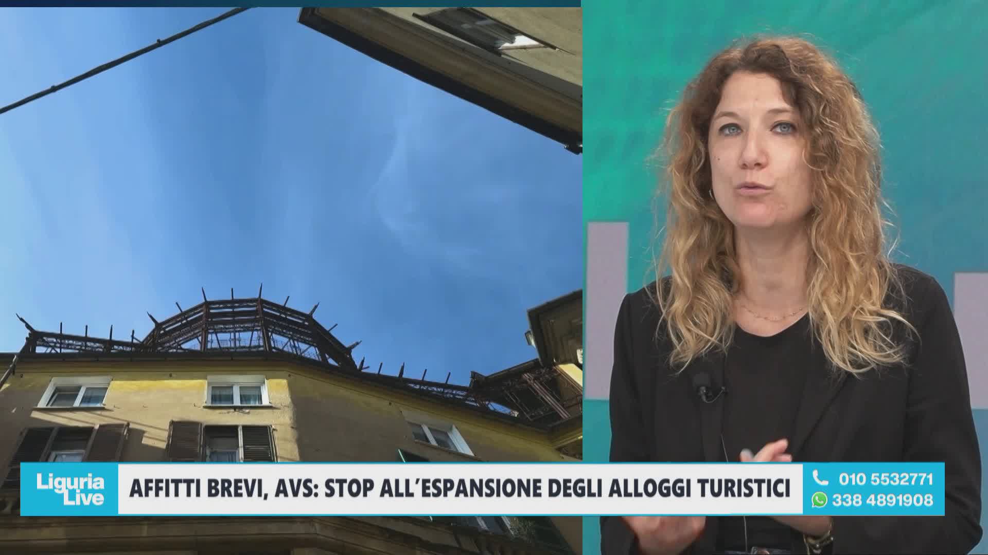 Affitti brevi, Candia (AVS) a Telenord: "Serve una normativa che disciplini il settore, l'espansione selvaggia penalizza Genova e la Liguria"
