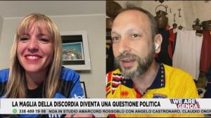 Silvia Sardone a Telenord: "Maglia del Genoa bellissima, vi vogliamo bene. Quella della Samp? La lascio all'altra Silvia..."