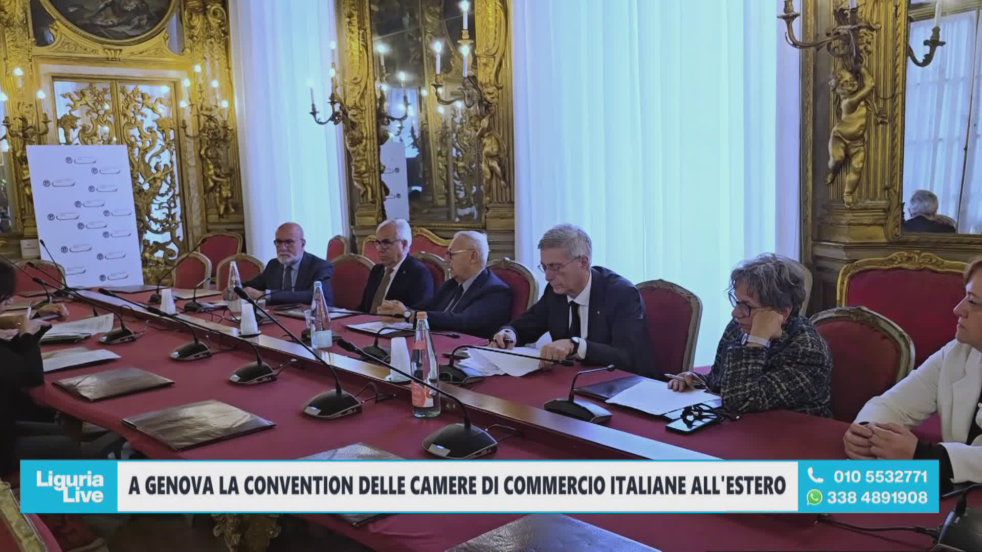 Genova vetrina del Made in Italy: Caviglia a Telenord presenta la convention delle Camere di commercio italiane all'estero