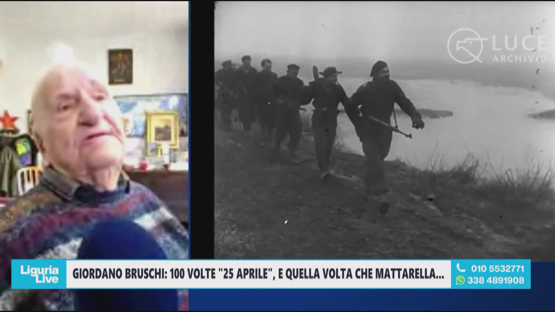Giordano Bruschi, il partigiano Giotto: 100 volte "25 aprile"