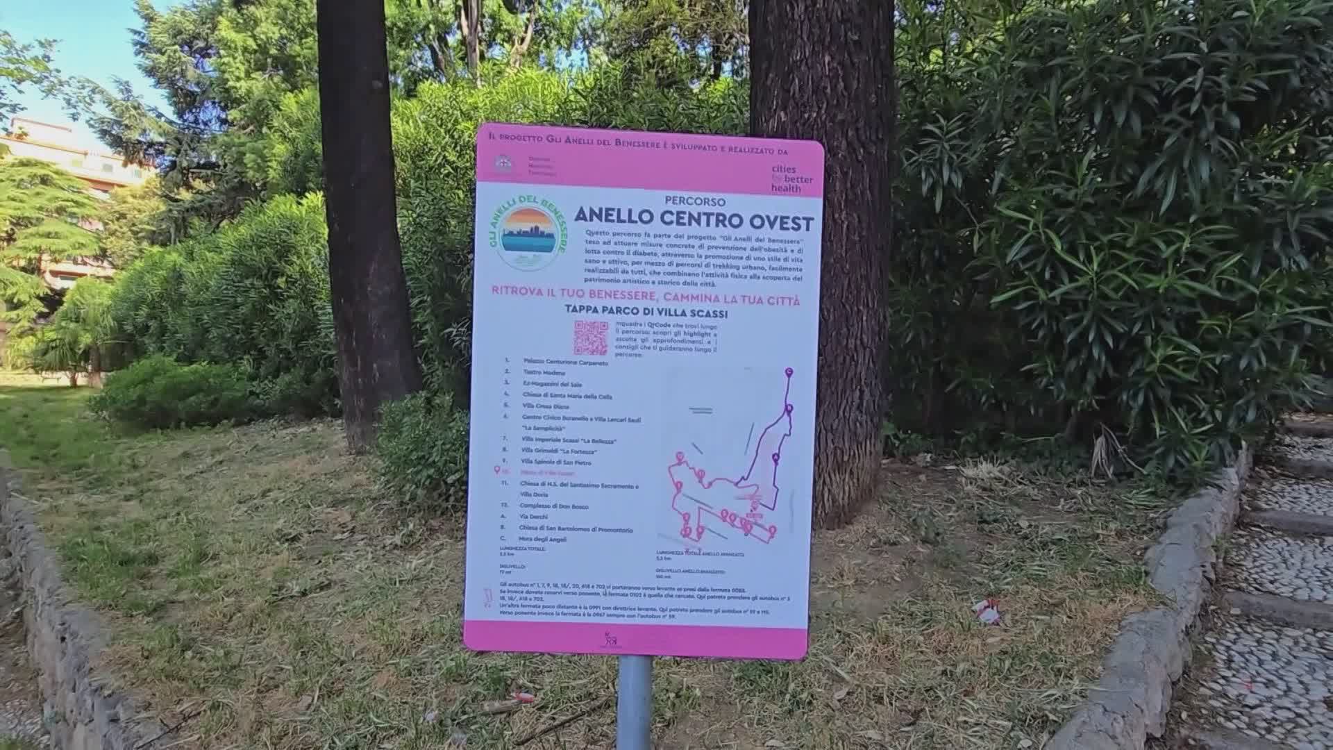 "Anello del Benessere" a Sampierdarena: attività fisica e scoperta culturale