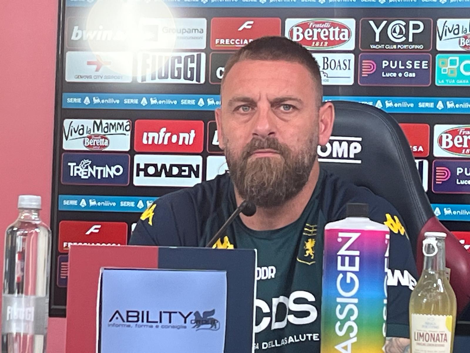 De Rossi pronto alla sfida con l’Atalanta: “Non vogliamo svaccare nel finale anche se salvi”. 