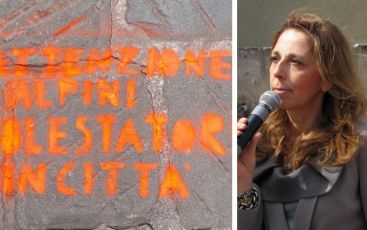 Rauti: “Vergognose le scritte contro gli Alpini a Genova”