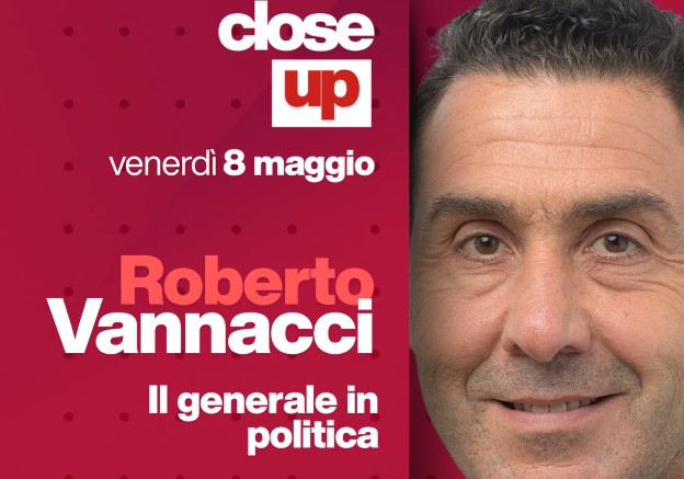 Close Up, a Telenord i protagonisti di economia, cultura, politica, spettacolo e sport: l'ospite di venerdì 8 maggio è Roberto Vannacci