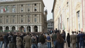 Genova, al via con l'alzabandiera la 97a Adunata nazionale degli Alpini