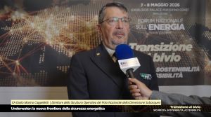 3° Forum Energia, amm. Cappelletti: “Nasce una nuova difesa delle infrastrutture sottomarine energetiche”