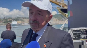 Amerigo Vespucci in partenza da Genova, Bucci: “La nostra ambasciatrice nel mondo”