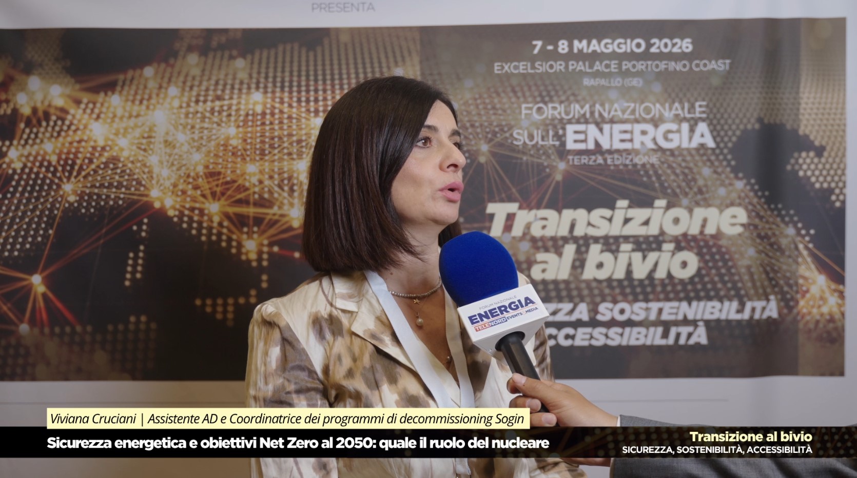 3° Forum Energia, Cruciani (Sogin): “Il nucleare può essere sostenibile grazie al recupero dei materiali”