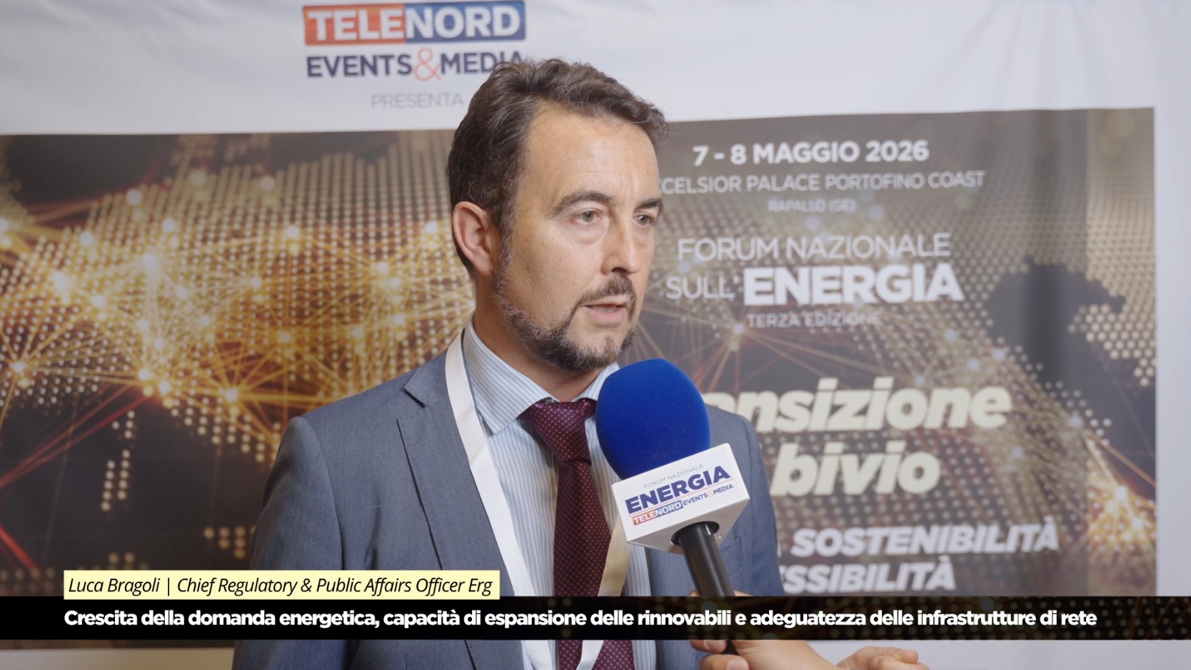 3° Forum Energia, Bragoli (Erg): "Rinnovabili e repowering, energia stabile per affrontare la volatilità del gas”