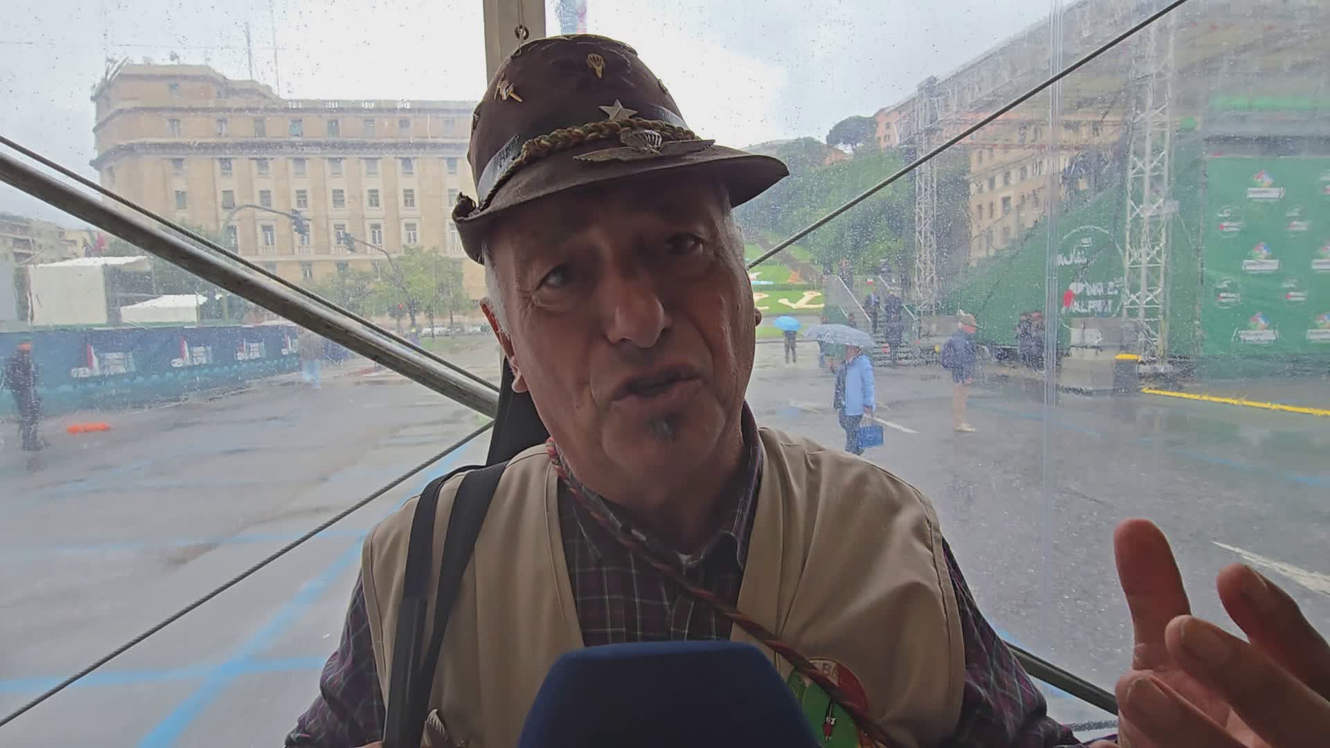 Giacomo Roman, l'unico alpino dal Belgio: "Si invecchia, serve un ricambio generazionale"
