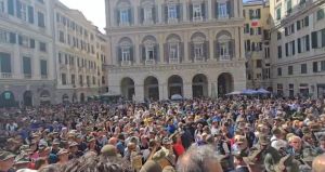 Genova abbraccia gli Alpini, Gandolfo: “Hanno portato gioia, entusiasmo e socialità”