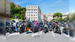 Genova, raccolti 4.000 euro per la ricerca contro il cancro dai 300 centauri gentiluomini e gentildonne