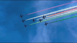 Varazze, 40 mila persone per assistere allo spettacolo delle Frecce Tricolori