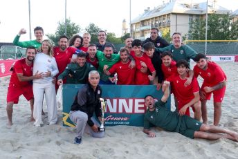Genova vince la GBS Cup 2026. Covotta: “Grande orgoglio, in Liguria le stelle del beach soccer”