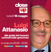 Close Up, a Telenord i protagonisti di cultura, politica, spettacolo e sport: l'ospite di oggi è Luigi Attanasio