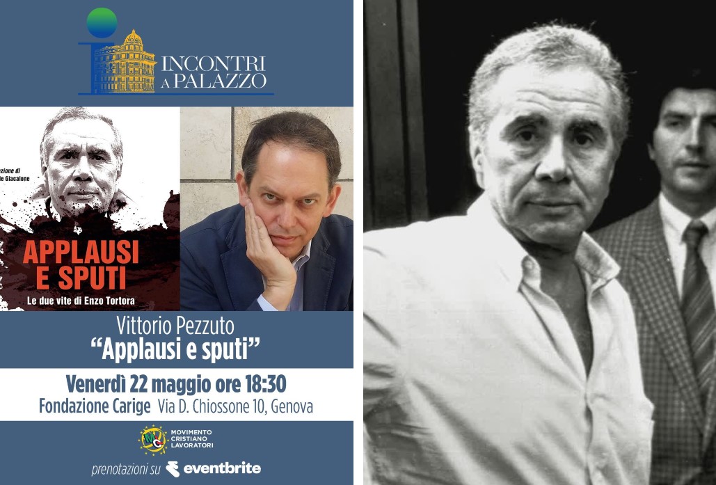 “Incontri a Palazzo 2026” riparte da Enzo Tortora: Vittorio Pezzuto apre l’edizione più ambiziosa di sempre del tour di Telenord