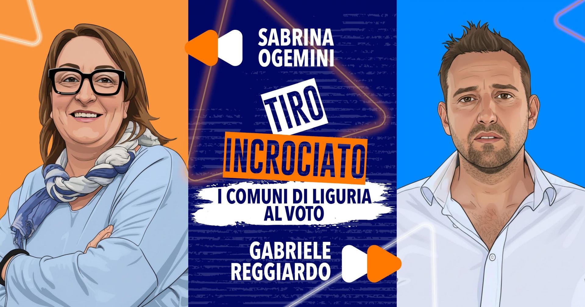 Stasera i faccia a faccia dei candidati sindaci d'entroterra, Scignoria! torna domani sera dalle 20.30