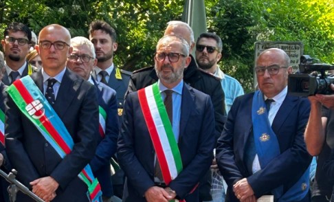 Rovegno, commemorazione di Aldo Gastaldi 'Bisagno', Campora: "“Ci ha insegnato il valore della dignità umana”