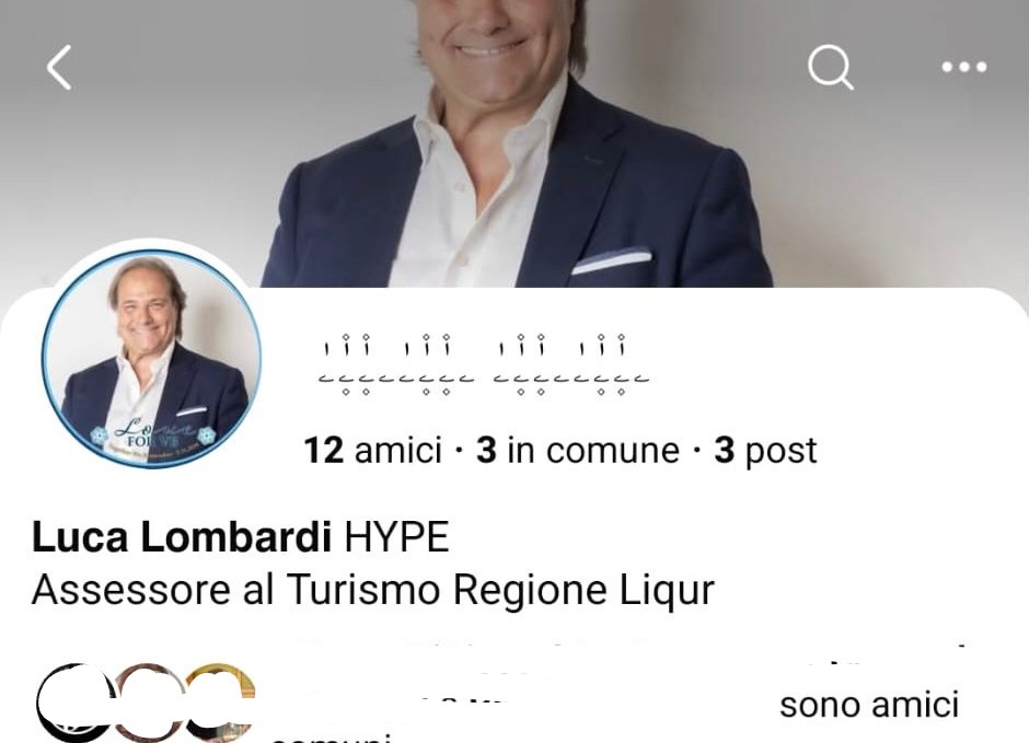 Clonato il profilo Facebook dell’assessore regionale Lombardi: “Non sono io, non accettate richieste di amicizia”