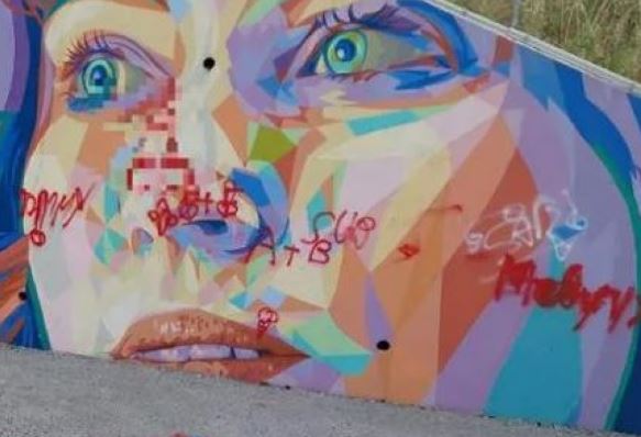 Murale Ponte Morandi vandalizzato, l'associazione degli ex sfollati chiede intervento immediato alla sindaca 