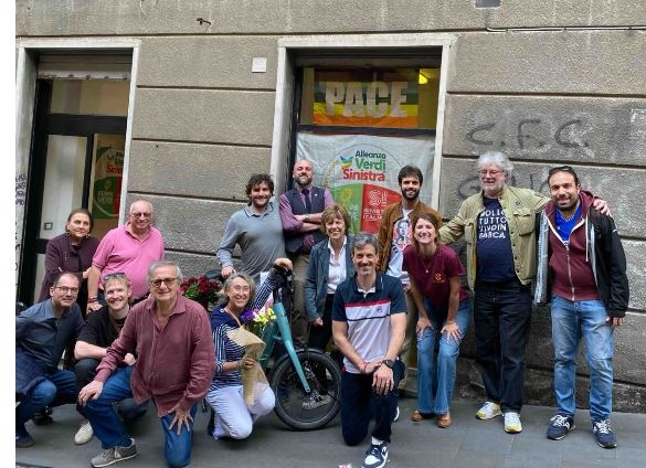 Genova, AVS inaugura nuova sede in centro storico con Bonelli e Fratoianni