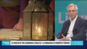 Crociate, misteri e avventura: Roberto Timossi presenta a Telenord il romanzo “I corni del destino”