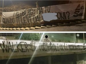 Sampdoria: striscioni contro Fredberg e Walker, tifosi in subbuglio dopo gli esoneri di Mancini e Invernizzi
