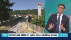 Ronco Scrivia, sindaco Agosti a Telenord: "Servizi, viabilità e trasporti al centro del mandato"