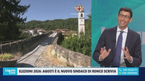 Ronco Scrivia, sindaco Agosti a Telenord: "Servizi, viabilità e trasporti al centro del mandato"