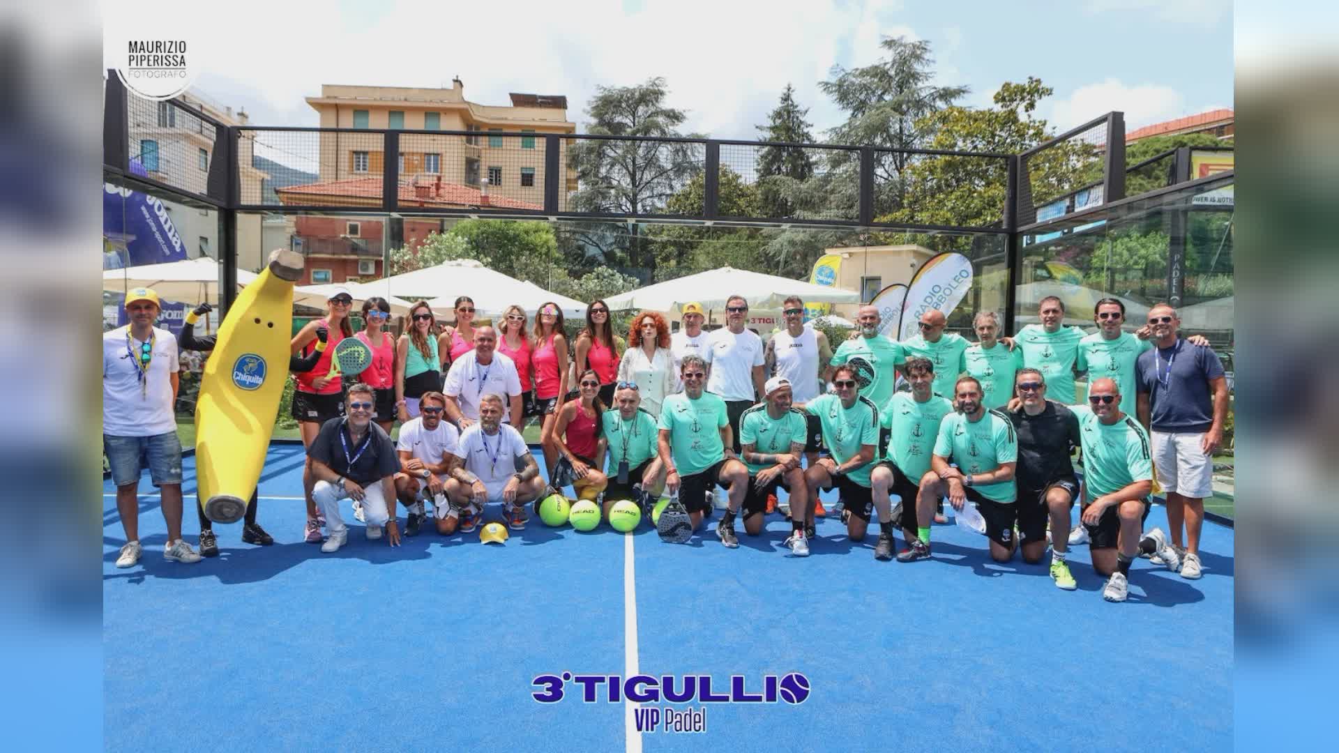 Tigullio Vip Padel Cup giovedì al via con campioni e personaggi tv