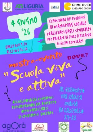 "Game Over" contro l’azzardo: 850 studenti genovesi protagonisti della prevenzione