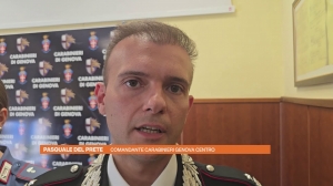 Maggiore Del Prete a Telenord: "Spaccio al dettaglio in tutti i quartieri di Genova"