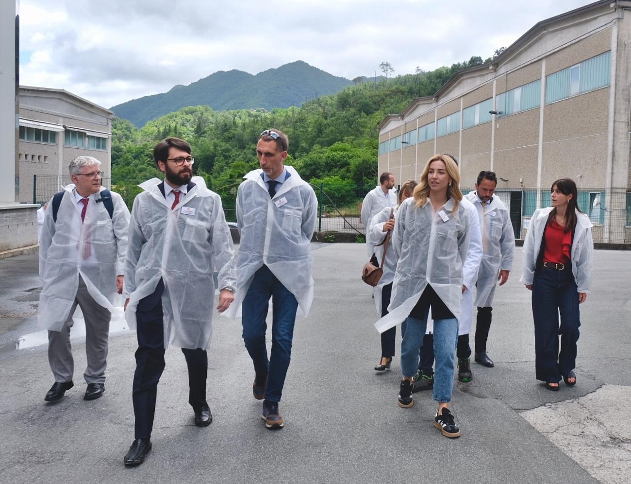 Valfontanabuona, la visita di Silvia Salis: "Territorio che esprime capacità produttiva"