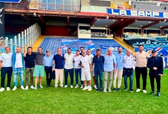 Sampdoria, anche Beppe Iachini alla festa degli Ultras con tanti ex