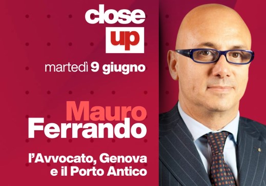 Close Up, a Telenord i protagonisti di cultura, politica, spettacolo e sport: l'ospite di oggi è Mauro Ferrando