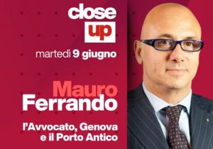 Close Up, a Telenord i protagonisti di cultura, politica, spettacolo e sport: l'ospite di oggi è Mauro Ferrando