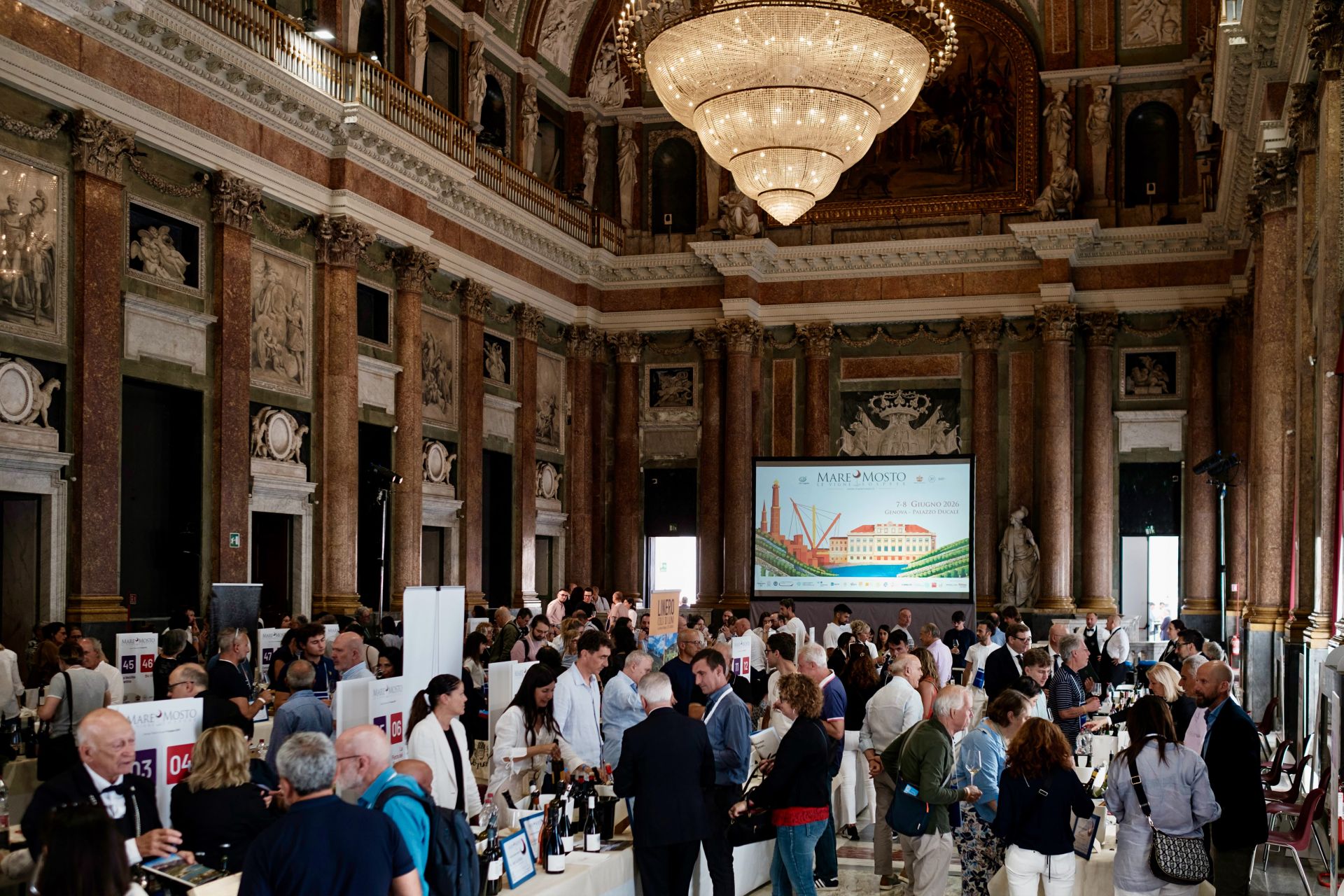 Palazzo Ducale, Mare&Mosto 2026: il vino ligure incontra produttori e territorio