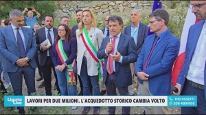 Genova, riqualificato l'acquedotto storico. Ferrante: "Luoghi meravigliosi che ricordano la nostra storia"