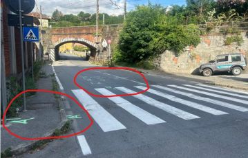 Grave incidente in moto tra Pontedecimo e Mignanego: motociclista intubato