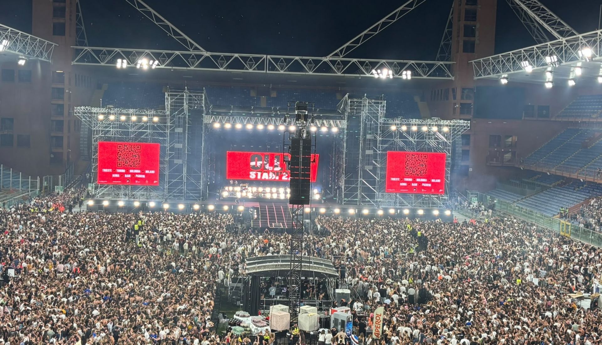 Olly conquista il “Ferraris” 22 anni dopo Vasco Rossi e annuncia il suo primo tour negli stadi per il 2027