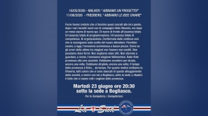 Sampdoria, panchina a Corradi: tifosi in rivolta martedì sera sotto la sede di Bogliasco