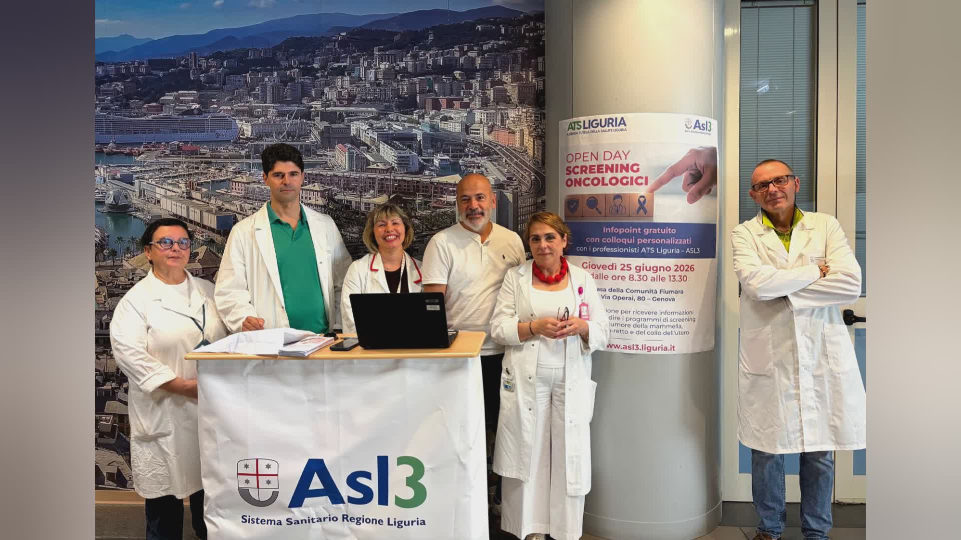 Casa della Comunità Fiumara di Genova, grande partecipazione agli screening oncologici